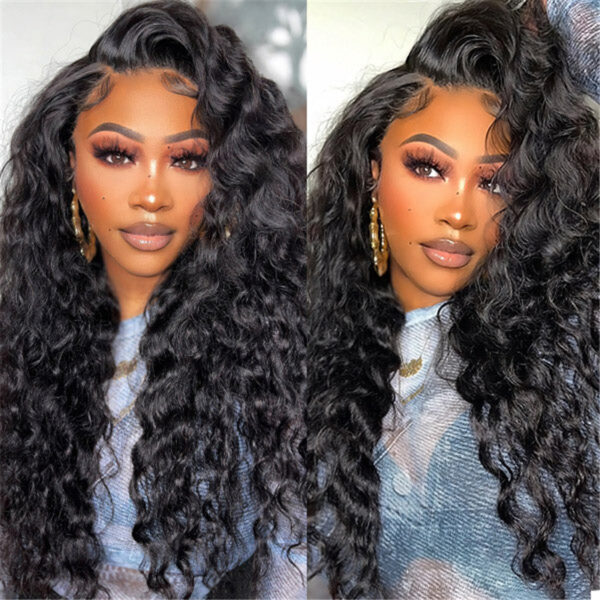 HD Lace 13x4 Loose Deep Human Hair Lace Front Wigs（Full Frontal） - Image 2